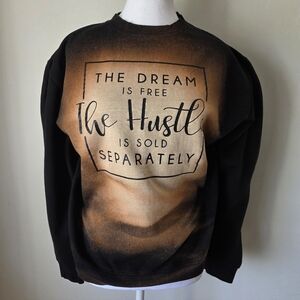 Independent Trading Company Black Fleece."the Hustle" Sweatshirt sz M